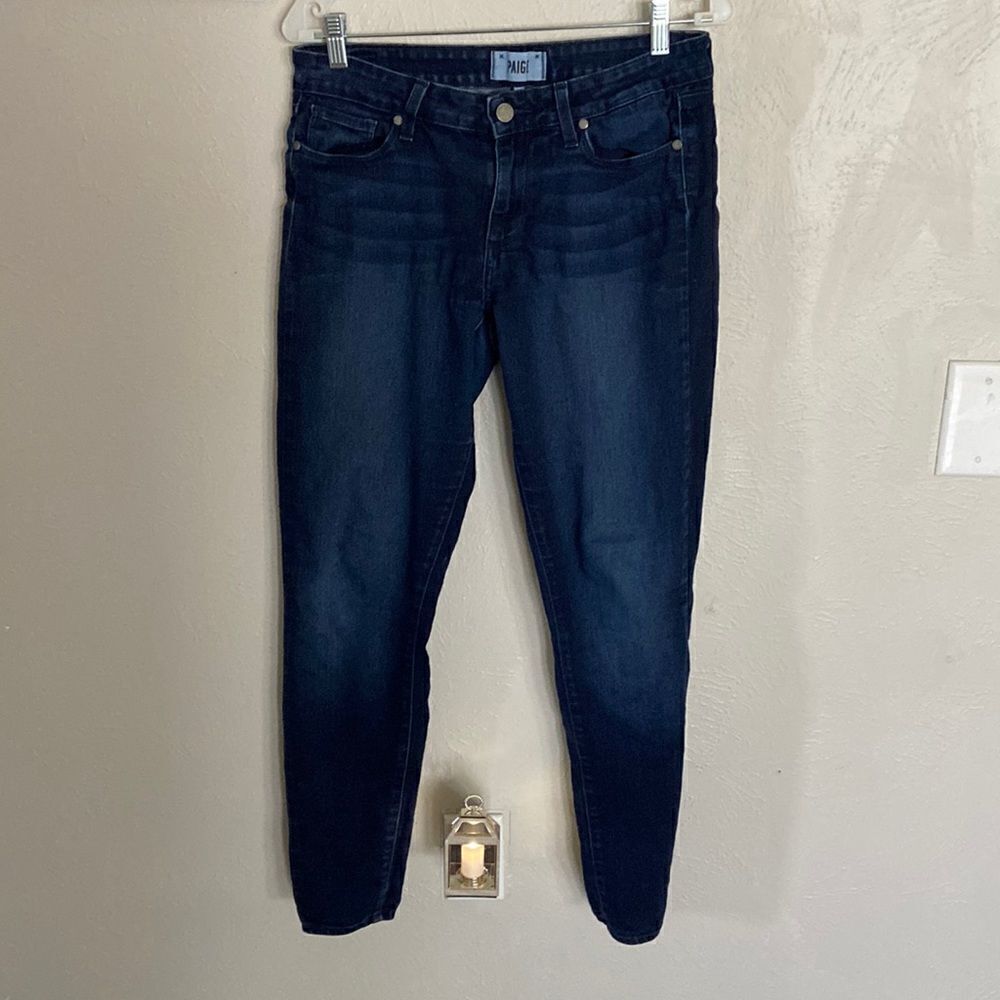 PAIGE Sz 30 Medium Wash Jeans EUC